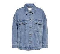 ONLY Denim Jacket ONLSAFE Denim Jacket Medium Blue Denim XS Medium Blue Denim XS
