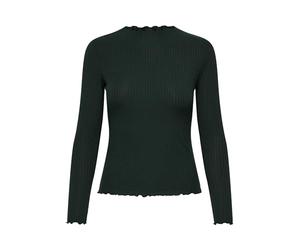 Only Emma - Camiseta de Manga Larga con Cuello Alto, Escarabajo, M