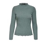 ONLY Emma High Neck Top Mujer Camiseta Manga Larga Menta M