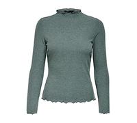 ONLY Emma High Neck Top Mujer Camiseta Manga Larga Menta XL