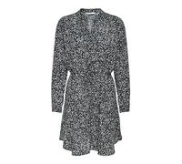 Only Estampado de túnica Femenina, Negro/María White Grey Disty, M