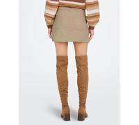 Only Falda corta con bolsillos. Lana 34 (XS)