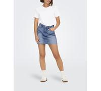 Only Falda denim corta de mujer. Denim L