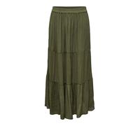 ONLY Falda larga de mujer con diseño escalonado para un look casual