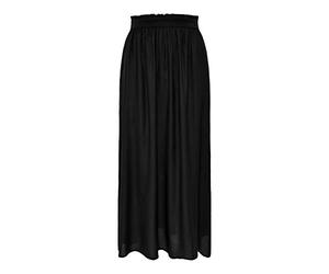 Only Falda Larga Plisada para Mujer ONLVENEDIG, Negro, XXS
