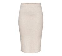 ONLY Onlema - Falda Slit JRS Noos Rock, Color Gris y Melange, XS, Pumice Stone/Melange, XS