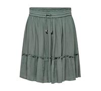 ONLY Falda 'ONLIbiza' verde oscuro 32 verde oscuro