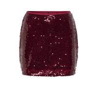 ONLY Falda rojo rubí 36 rojo rubí