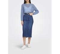 Only Falda vaquera larga. Azul 34/XS