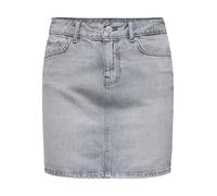 Only Falda Vaquera para Mujer ONLSTELLA Denim Falda Corta, Denim Light Grey, XS