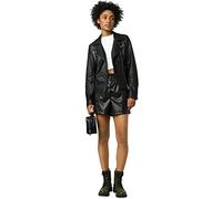 ONLY Faux Leather Jacket ONLGEMMA Faux Leather Jacket | Manga larga, Corto, Casual, Proceso normal a una temperatura máxima de 30°C