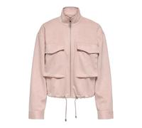 ONLY Faux Suede High Jacket Onldiane Life Otw-Chaqueta de Ante sintético, Rosa Sepia, S para Mujer