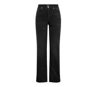 Only Female mit Weitem Bein Hohe Taille Weiter Beinschnitt Jeans ONLJUICY-WAUW Pantalones Vaqueros Mujer, Cintura Alta, Corte de Pierna Ancha, Negro Lavado, XS / 32L