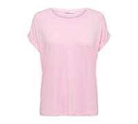 ONLY Female Onlmoster Top Básico Cuello O Mangas Cortas para Ropa Casual, Rosa Lady, M Mujeres