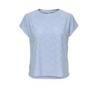 ONLY Female Onlsmilla Top S/S Jrs Noos, Soft Chambray, XS Mujeres