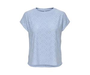 ONLY Female Onlsmilla Top S/S Jrs Noos, Soft Chambray, XS Mujeres