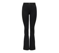 ONLY Flared fit Jeans ONLROYAL High Waist Flared Fit Jeans Black XS 32 Black 1