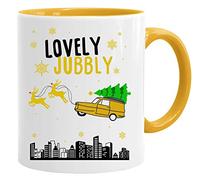 Only Fools & Horses Lovely Jubbly - Taza de Navidad de 11oz de trabajo humor té taza de café