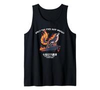 Only Fox God Knows. Nana korobi ya Oki. Fall Seven Times Camiseta sin Mangas