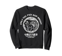Only Fox God Knows. Nana korobi ya Oki. Fall Seven Times Sudadera