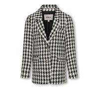 ONLY GIRLS Blazer negro / blanco lana 152 negro / blanco lana