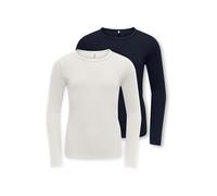 ONLY GIRLS Camiseta 'KOGLUCKY' navy / blanco 158-164 EUR