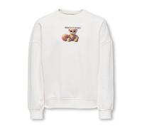 ONLY GIRLS Sudadera 'KOGBila' caramelo / negro / blanco 134-140 caramelo / negro / blanco