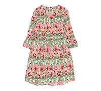 KIDS ONLY Vestido 'KOGGLOW ALBERTE' kitt / oliva / verde claro / pitaya, Talla 146