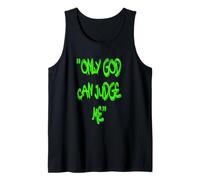 Only God Can Judge Me T-Shirt - Bold & Powerful Statement Camiseta sin Mangas