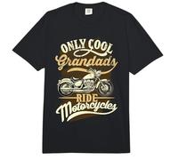 Only Grandads Ride Motorcycles Frase para Abuelos Moteros Comfort Colors Adult Heavyweight T-Shirt