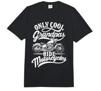 Only Grandpas Ride Motorcycles Frase para Abuelos Moteros Comfort Colors Adult Heavyweight T-Shirt
