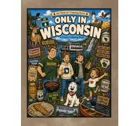 Only In Wisconsin: A Funny Coloring Book: Lake Life, Fish Fry's & Cheese Curds (Only In Coloring Series)