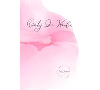 Only in Words: A 100 pages- Lined Journal for Thoughts Too Deep (6x9 inch)