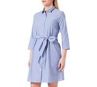 ONLY JdY Vestido Camisero 3/4 Jdyhall Wvn Noos, Wedgewood/Rayas: Blanco, 40 para Mujer