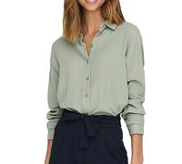 ONLY Jdytheis L/S Camiseta Holgada Wvn Noos Camisa, Desert Sage, L para Mujer