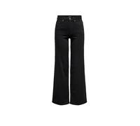 ONLY Wide-fit Jeans ONLMADISON High Waist Wide Leg Fit Jeans Black Denim XL 32 Black Denim