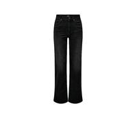 Only Onlmadison Blush Hw Wide Dnm Cro099 Noos Pantalones vaqueros, Mujer, Negro Lavado, MW x 30L