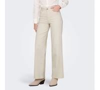 ONLY Wide-fit Jeans ONLMADISON High Waist Wide Leg Fit Jeans Ecru L 32 Ecru