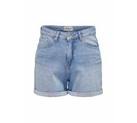 ONLY Jeansshorts ONLJOSEPHINE azul claro | L