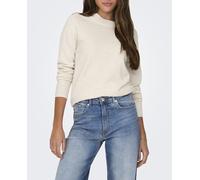 ONLY Jersey de Punto Femenino Liso, Abedul, XL