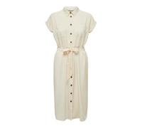 ONLY Onlhannover S/S Vestido Camisero Noos Wvn, Abedul, 42 para Mujer