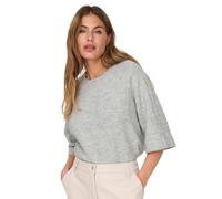 ONLY Jersey de Punto para Mujer ONLSIMONI, Gris Claro, M