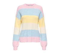 ONLY Jersey 'ONLAtia' beige claro / azul claro / amarillo pastel / rosa M beige claro / azul claro / amarillo pastel / rosa