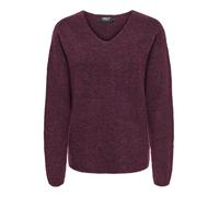 ONLY Jersey 'ONLCAMILLA' rojo vino L rojo vino