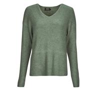 Only Jersey ONLCAMILLA V-NECK L/S PULLOVER KNT in Kaki EU M