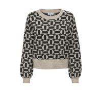 ONLY Jersey 'ONLGeo' beige moteado / negro XS beige moteado / negro