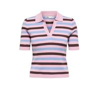 ONLY Jersey 'ONLKaya' azul claro / marrón / rosa L azul claro / marrón / rosa
