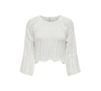 Only ONLNOLA Life 3/4 Pullover KNT Noos, Suéter pulóver De Las Mujeres, Cloud Dancer, XS