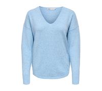 Only Onlrica Life L/S V-Neck Pullo KNT Noos, Little Boy Blue., S