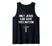 Only Jesus Can Save This Nation Camiseta sin Mangas